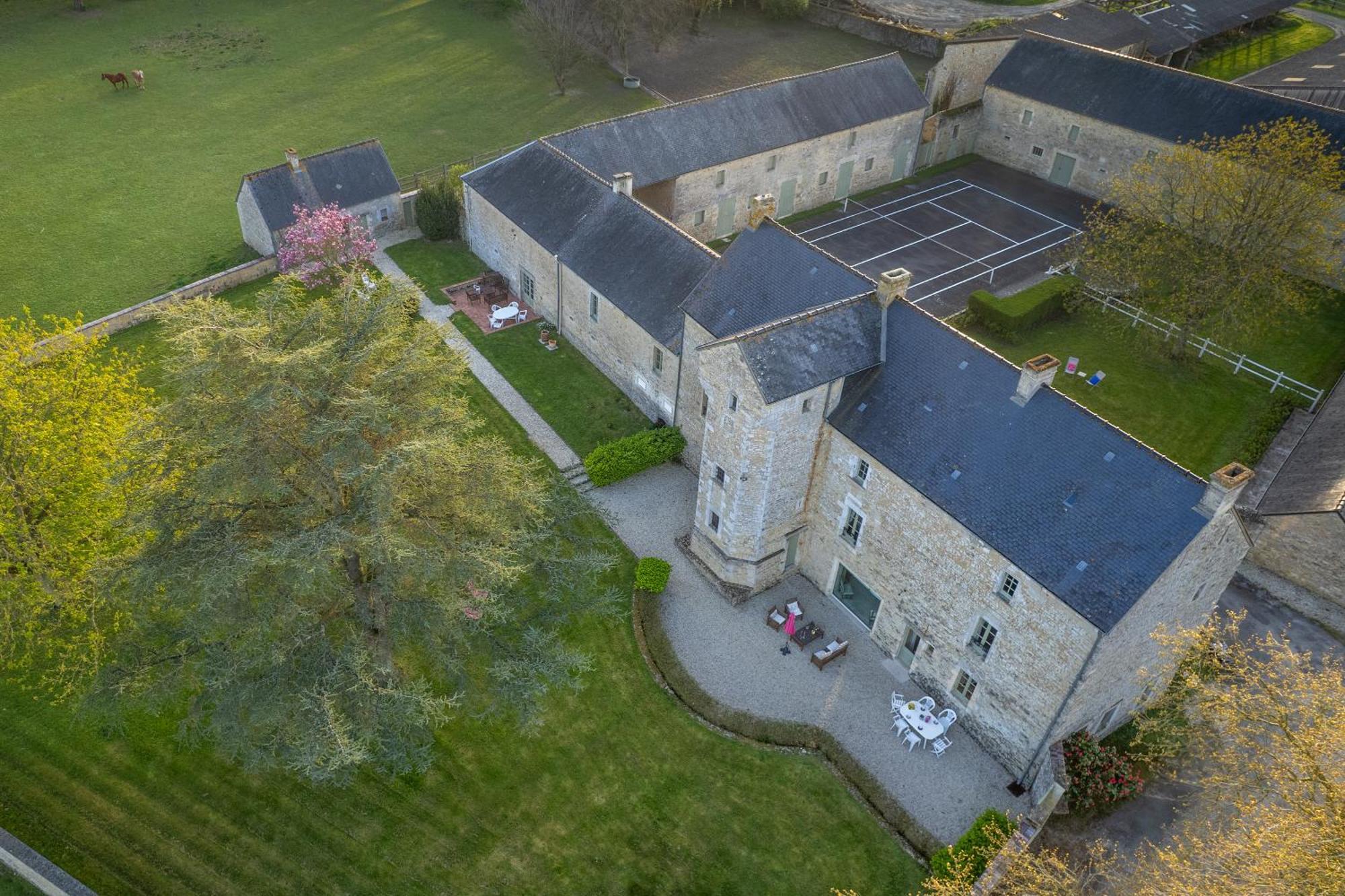 Chateau De Monceaux 5Mn De Bayeux Proche Mer Ngoại thất bức ảnh